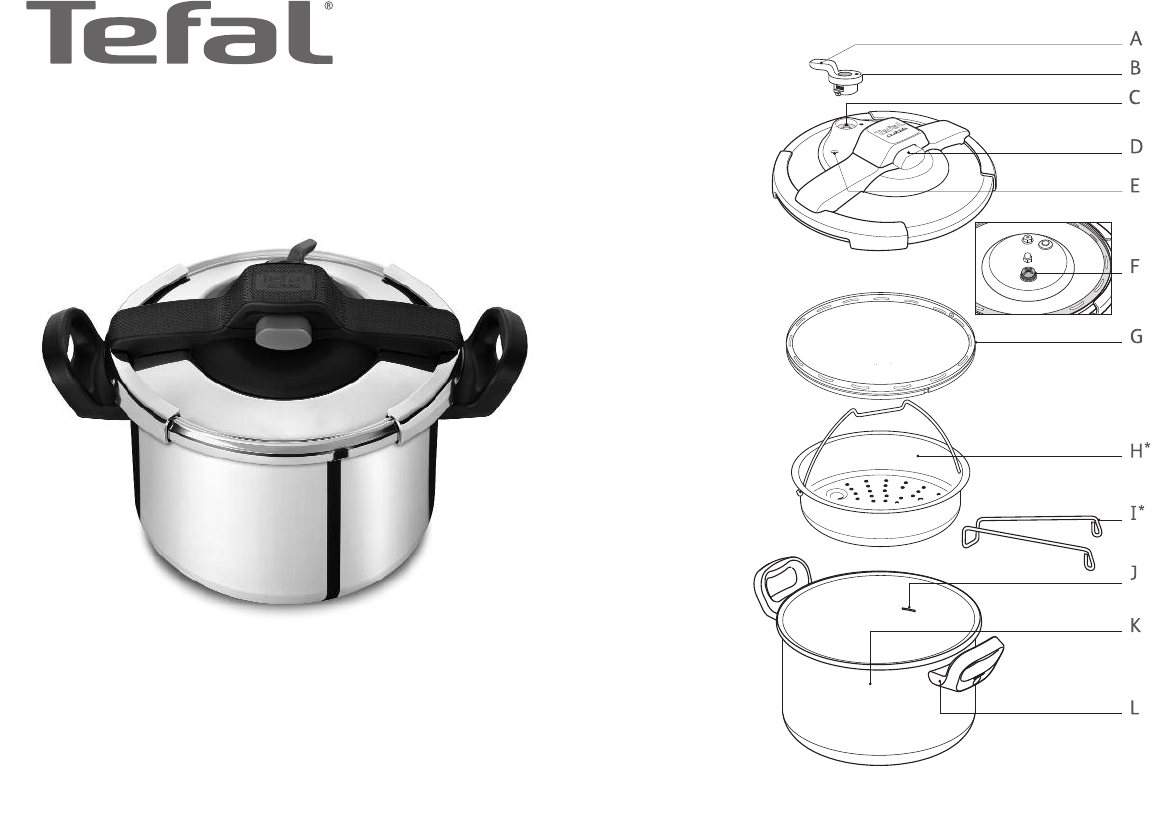 Bedienungsanleitung Tefal CLIPSO ESSENTIAL (Seite 1 von 102) (Englisch
