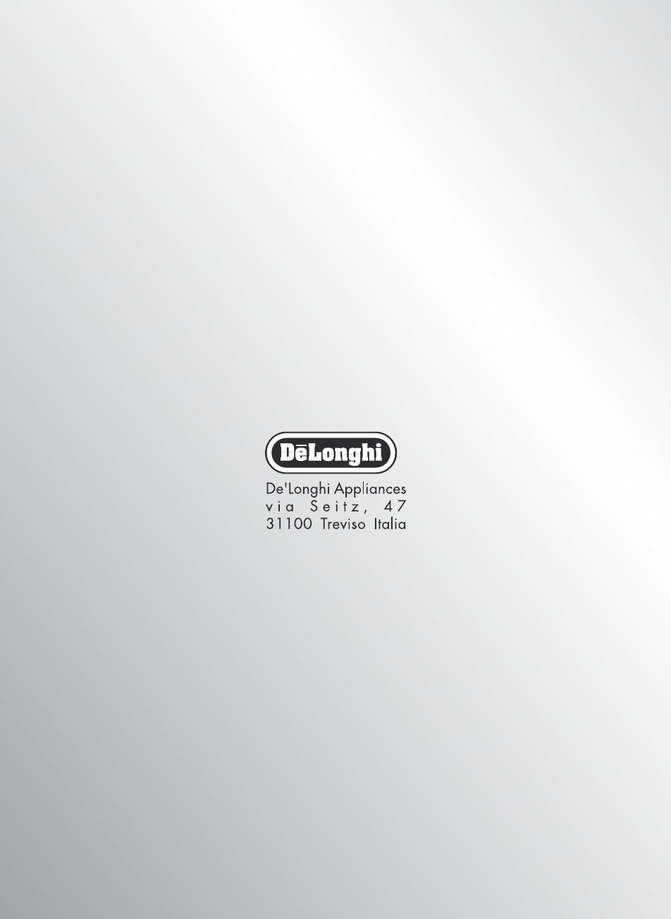 Bedienungsanleitung DeLonghi ESAM 04.120 - MAGNIFICA (Seite 2 von 22