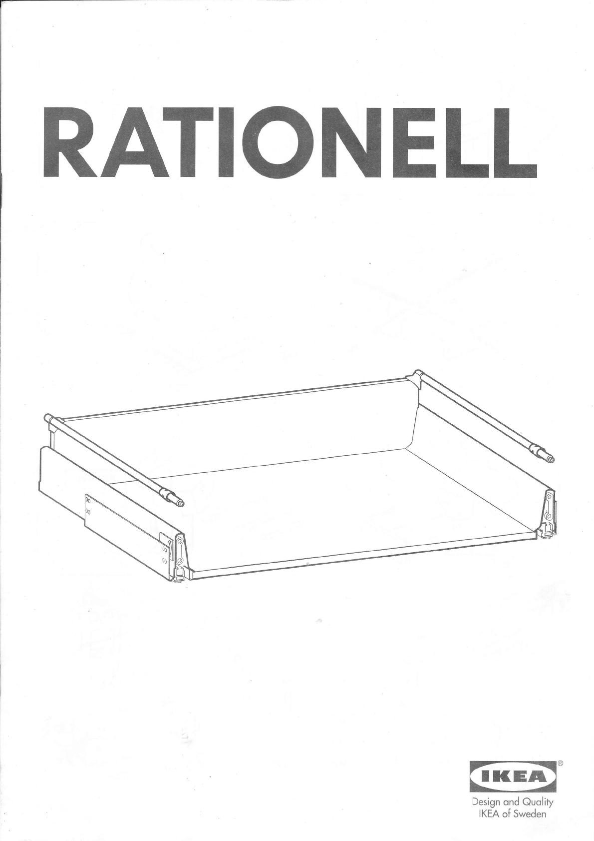 IKEA Rationell Schubladen ausbauen Schlitzflitzer