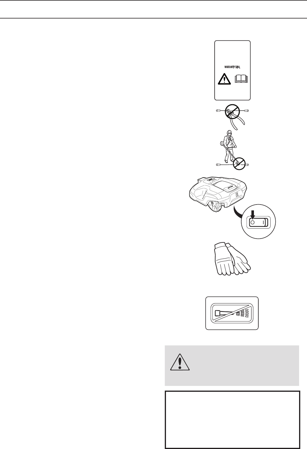 Bedienungsanleitung Husqvarna AUTOMOWER 315 (Seite 7 von 92) (Deutsch)