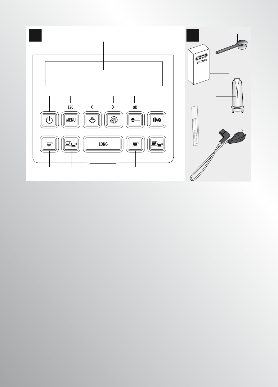 Bedienungsanleitung DeLonghi ECAM 22.320.SB MAGNIFICA S (Seite 3 von