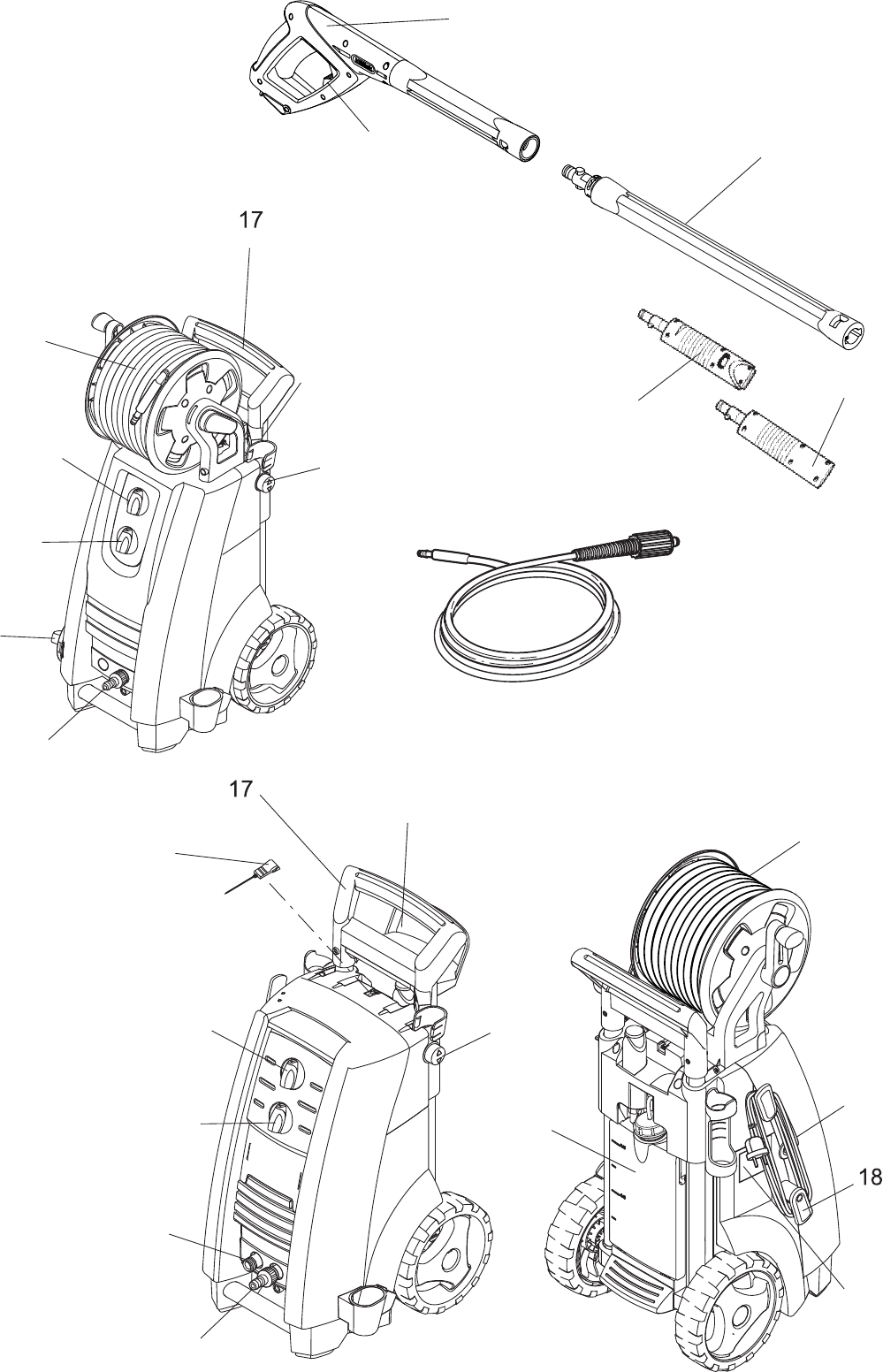 Bedienungsanleitung Nilfisk P 160.2 XTRA (Seite 24 von 25) (Deutsch)