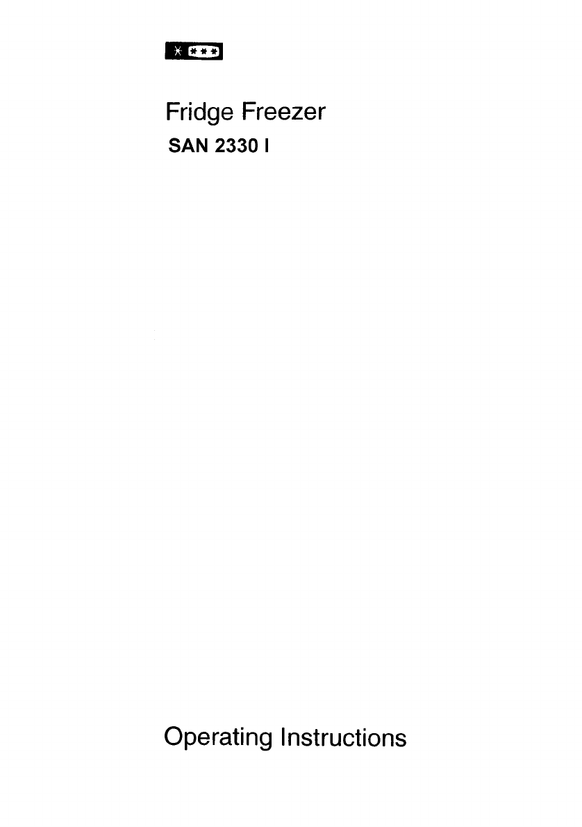 Bedienungsanleitung AEG Santo 2330 I (Seite 1 von 16) (Englisch)