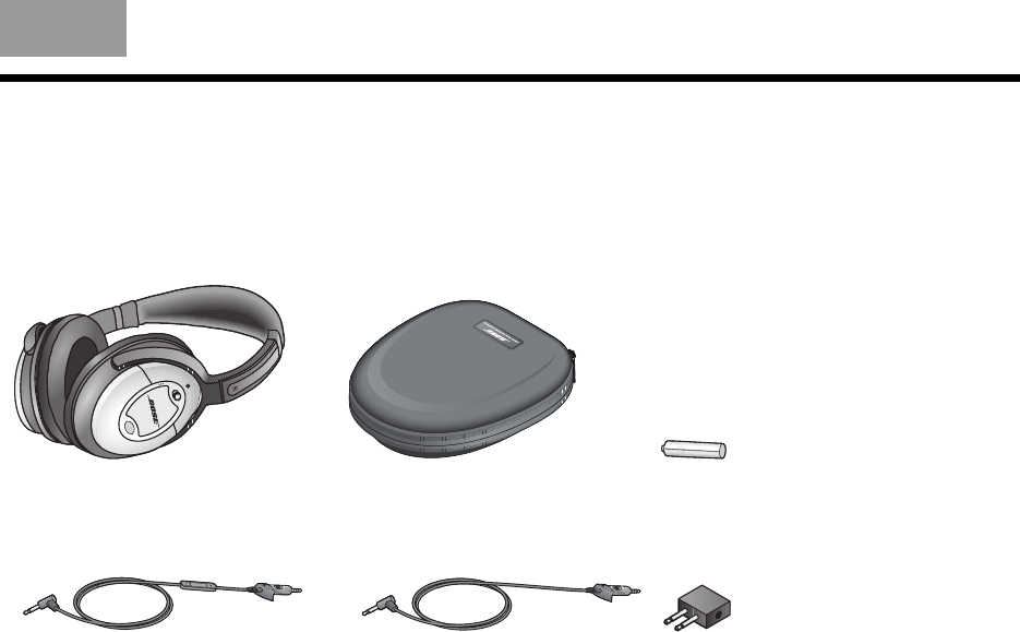 Manual Bose Quietcomfort 15 (Page 1 Of 13) (English)