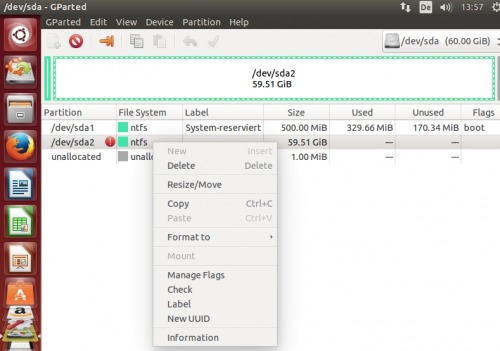 Ubuntu installieren oder LiveSystem starten