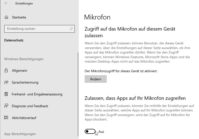 [gelöst] Teams Mikrofon oder Kamera Funktioniert nicht