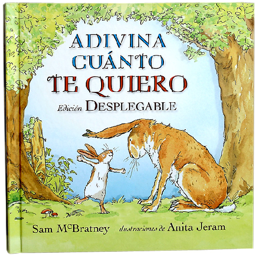 Adivina cuanto te quiero (Desplegable) Librería Liberespacio