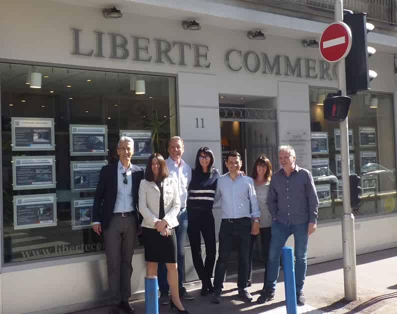 Agence immobilière local commercial Liberté Commerces