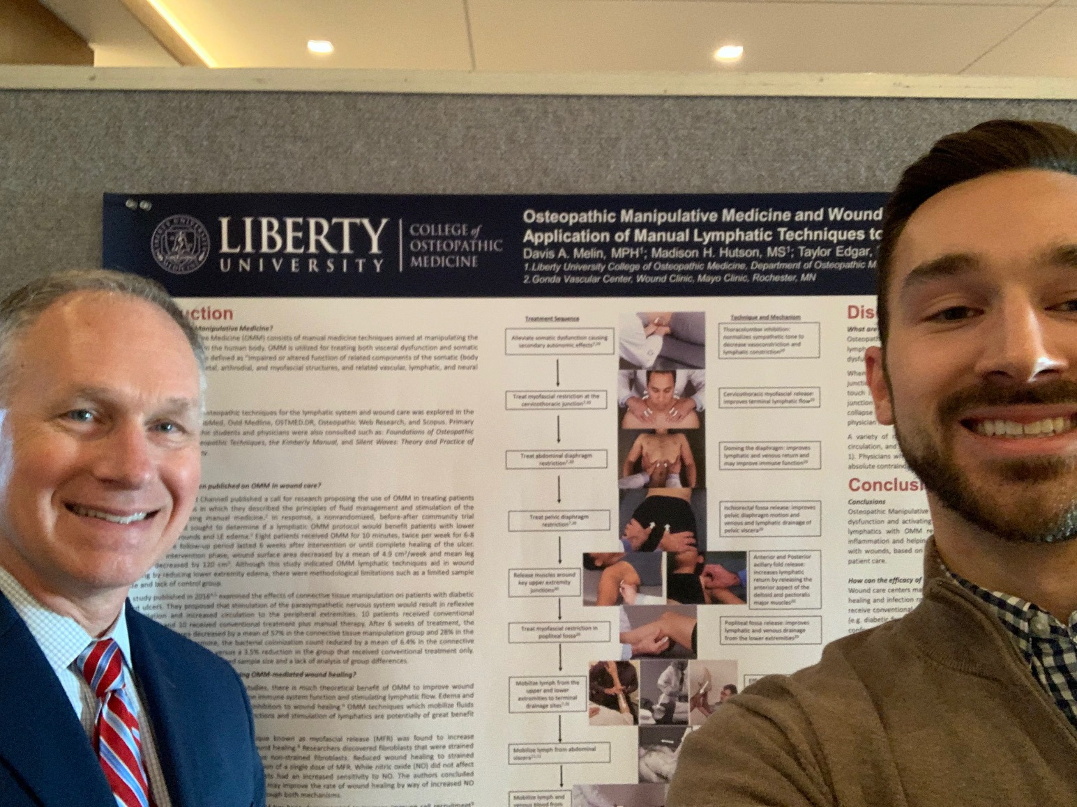 OMSII Student Davis Melin Earns First Place in Mayo Clinic Wound Care