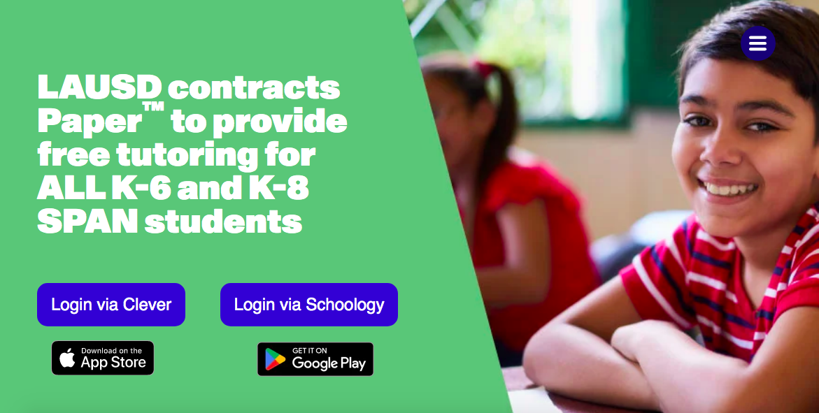 PAPER Free Tutoring Liberty Boulevard Elementary