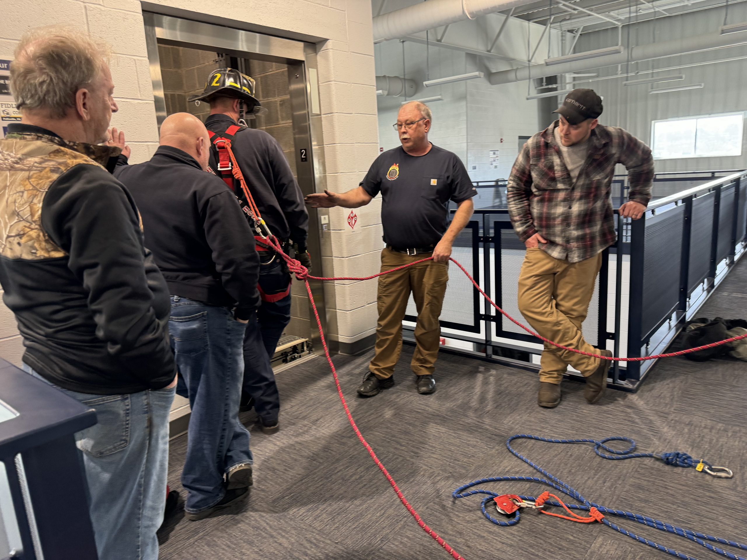 Elevator Rescue Class by Sam Clark Liberty Fire Company No. 4