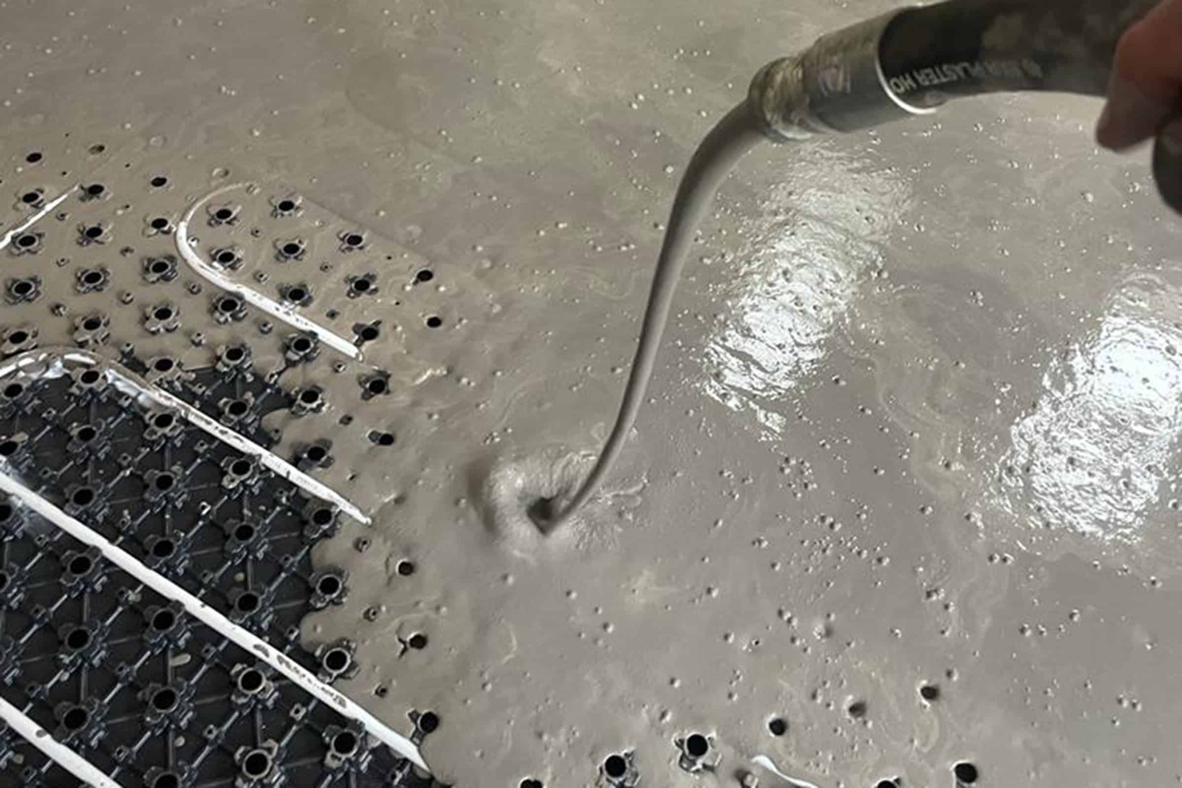 Self levelling compound Art gallery London 01933 716018