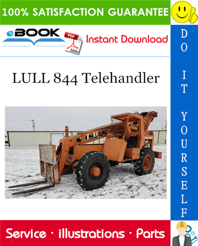 LULL 844 Telehandler Illustrated Parts Manual (P/N – 10709910) – PDF