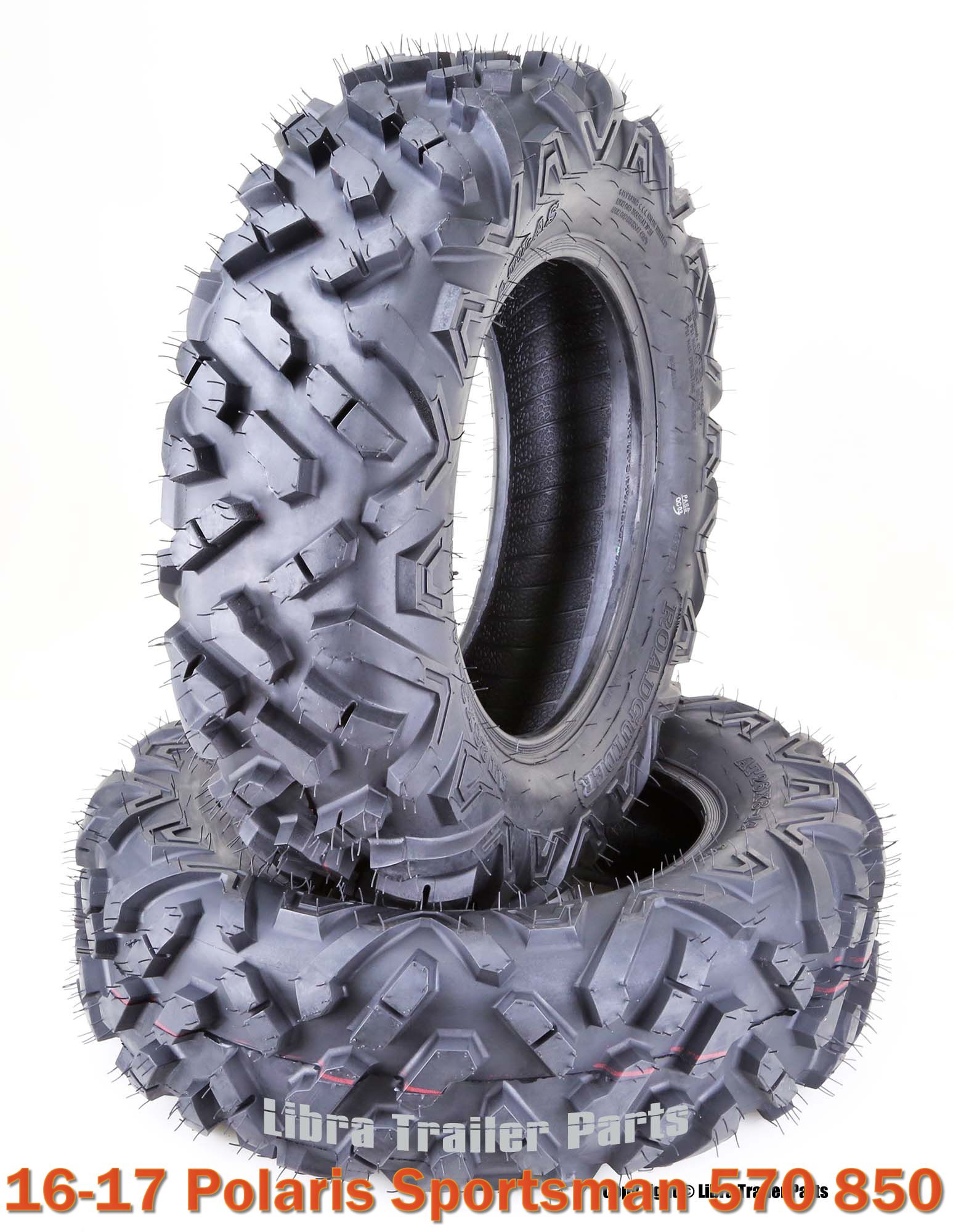 (2) 26x814 ATV front Tire Set for 1617 Polaris Sportsman 570 850 eBay