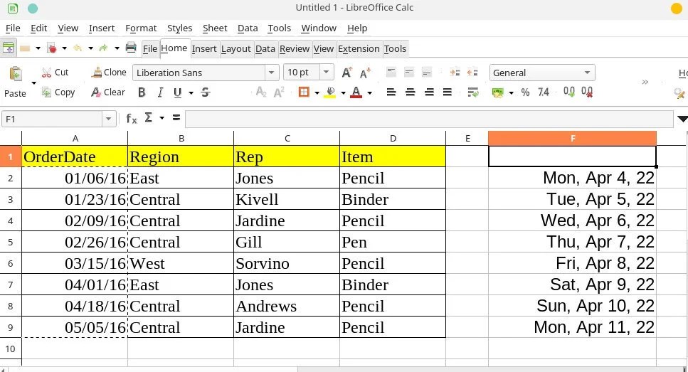 How to Paste Only Format and Values in LibreOffice Calc & Writer