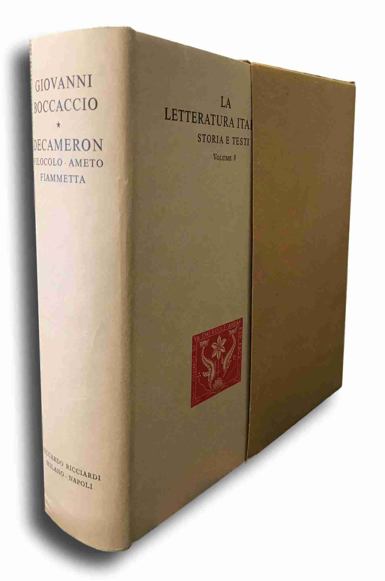 DECAMERON Giovanni Boccaccio Libreria Mazzini