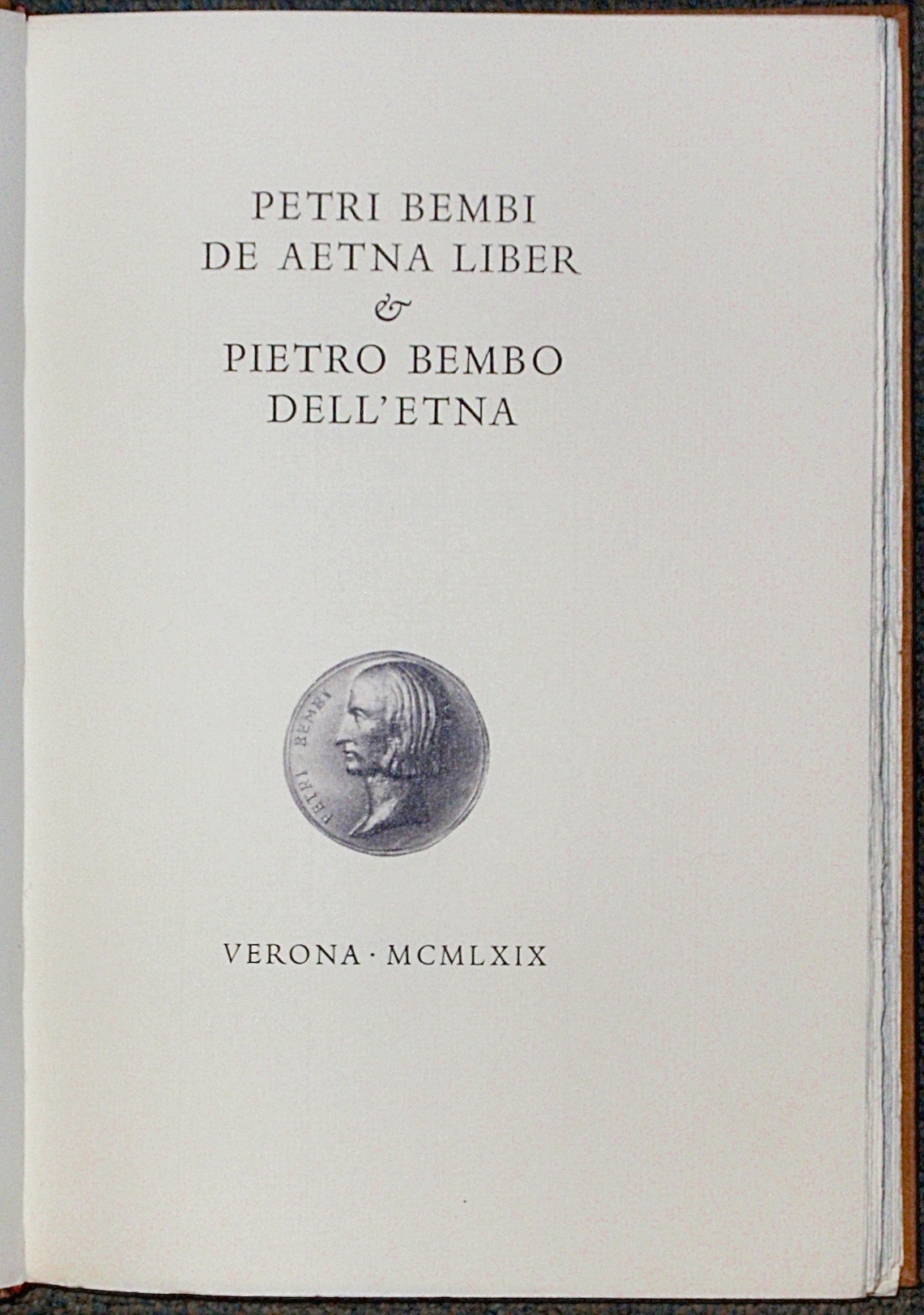 BEMBO PIETRO, De Aetna.