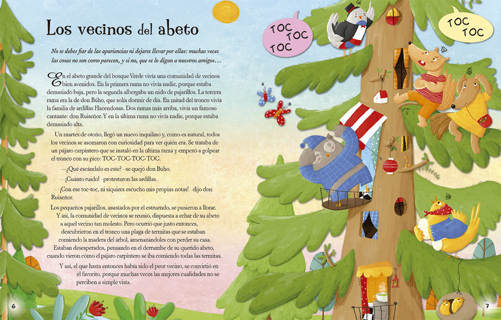 Cuentos del Bosque CUENTOS ANIMADOS Libsa
