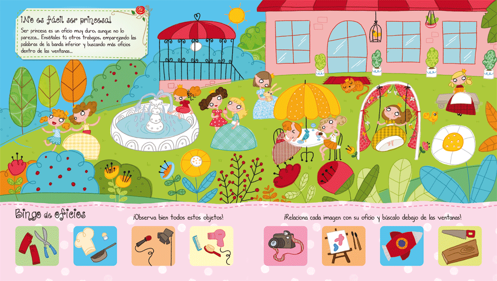 Princesas BINGO FLAPS Libsa Princesas BINGO FLAPS Libsa