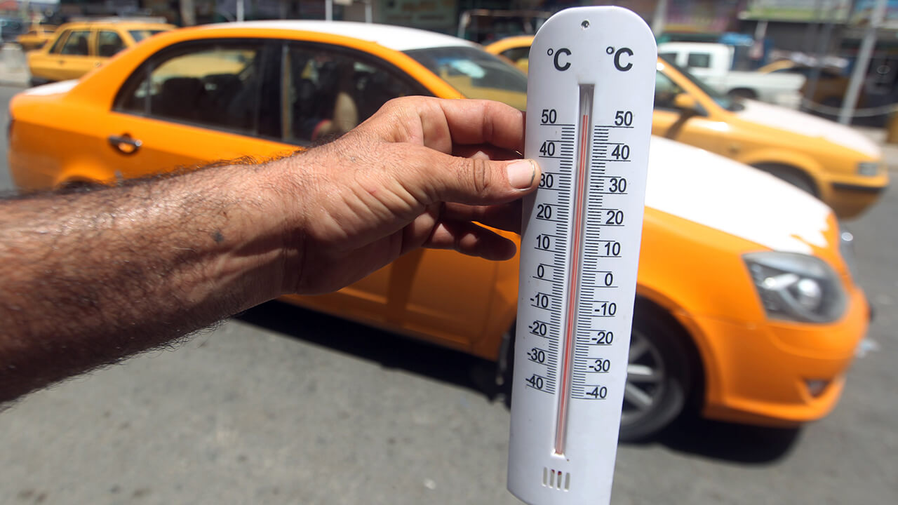 Hottest weather ever recorded in Kuwait and Iraq