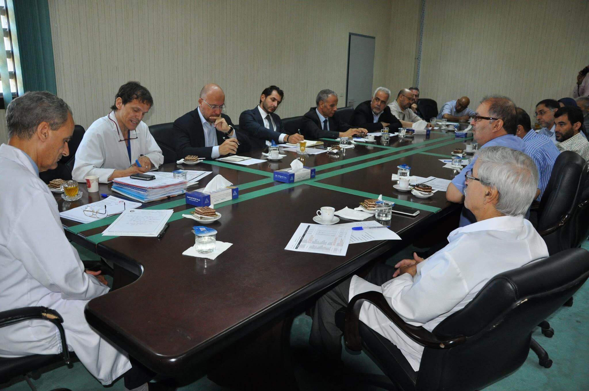 Italian oil giant Eni vows to assist Tripoli Medical Center