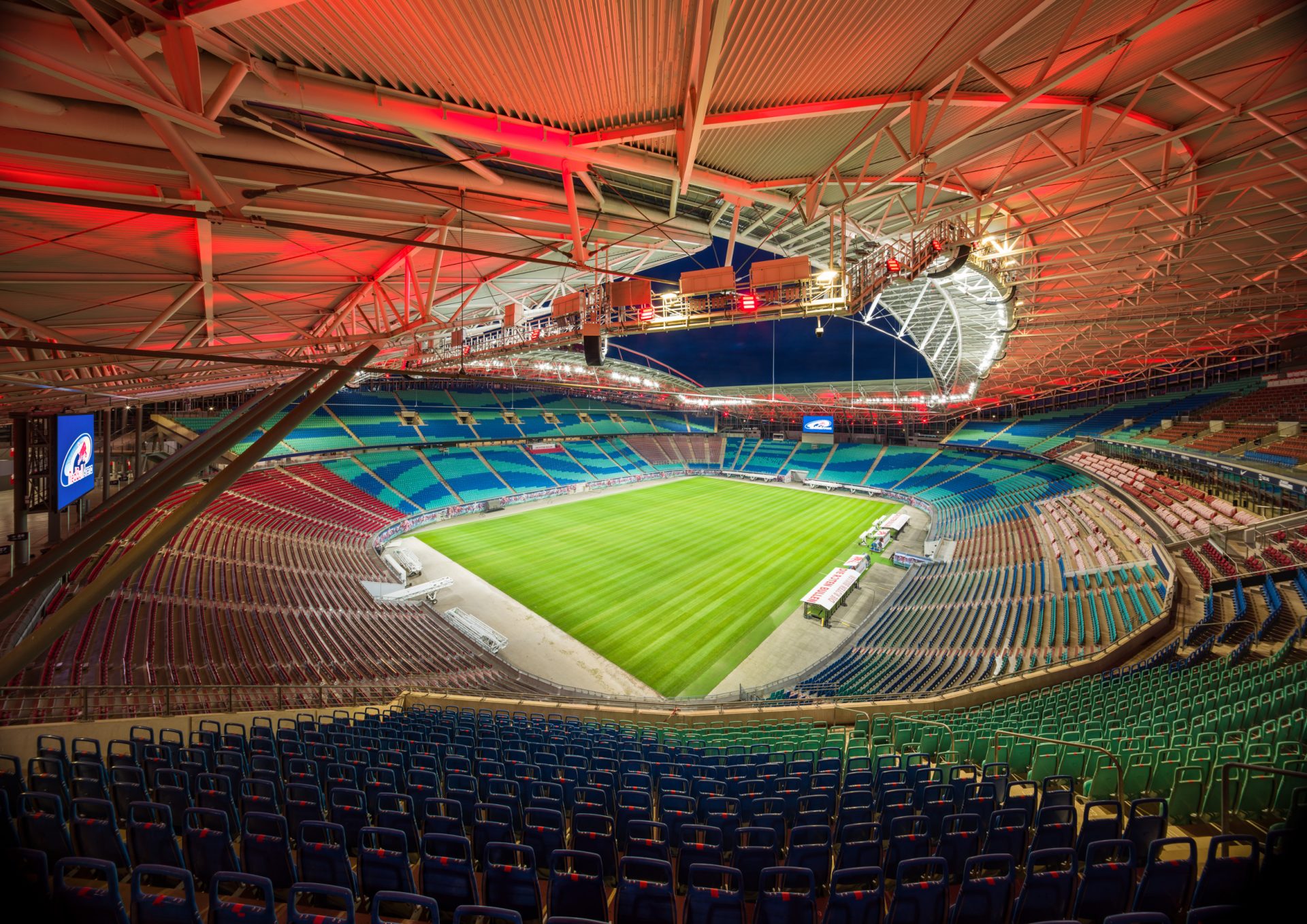 Red Bull Arena Licht Kunst Licht AG