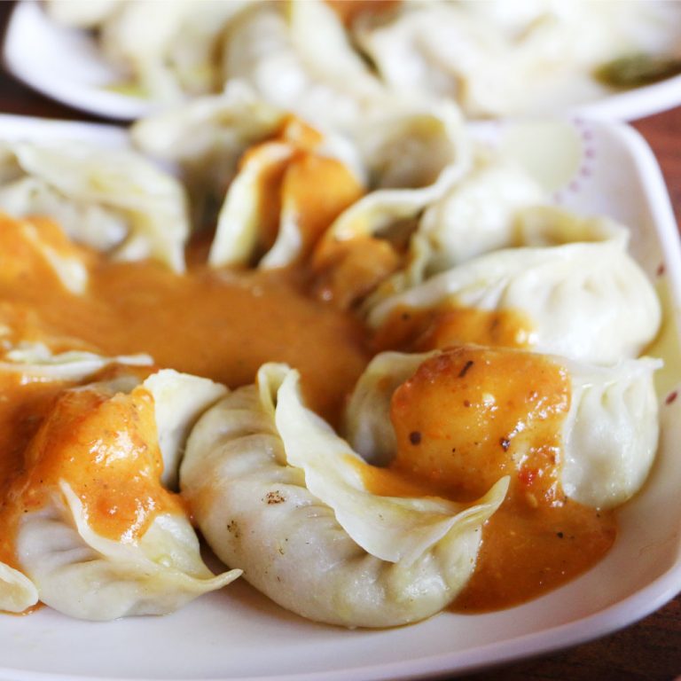 Steamed Chicken Momos without A Steaming Basket Licious