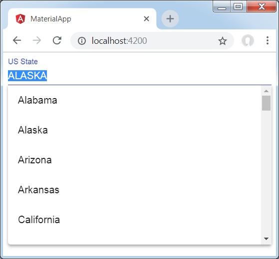 Material7 自动完成立地货