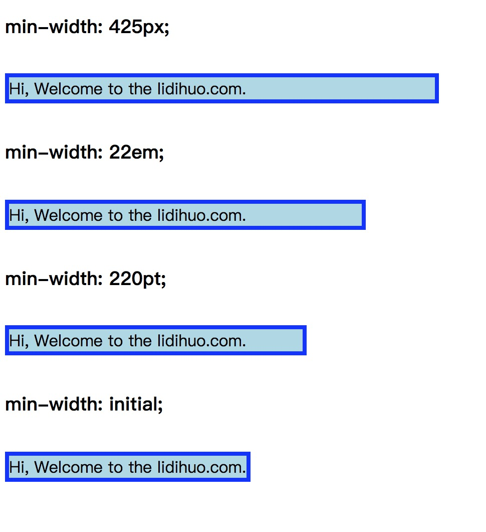 CSS minwidth属性的语法、示例及详细介绍立地货