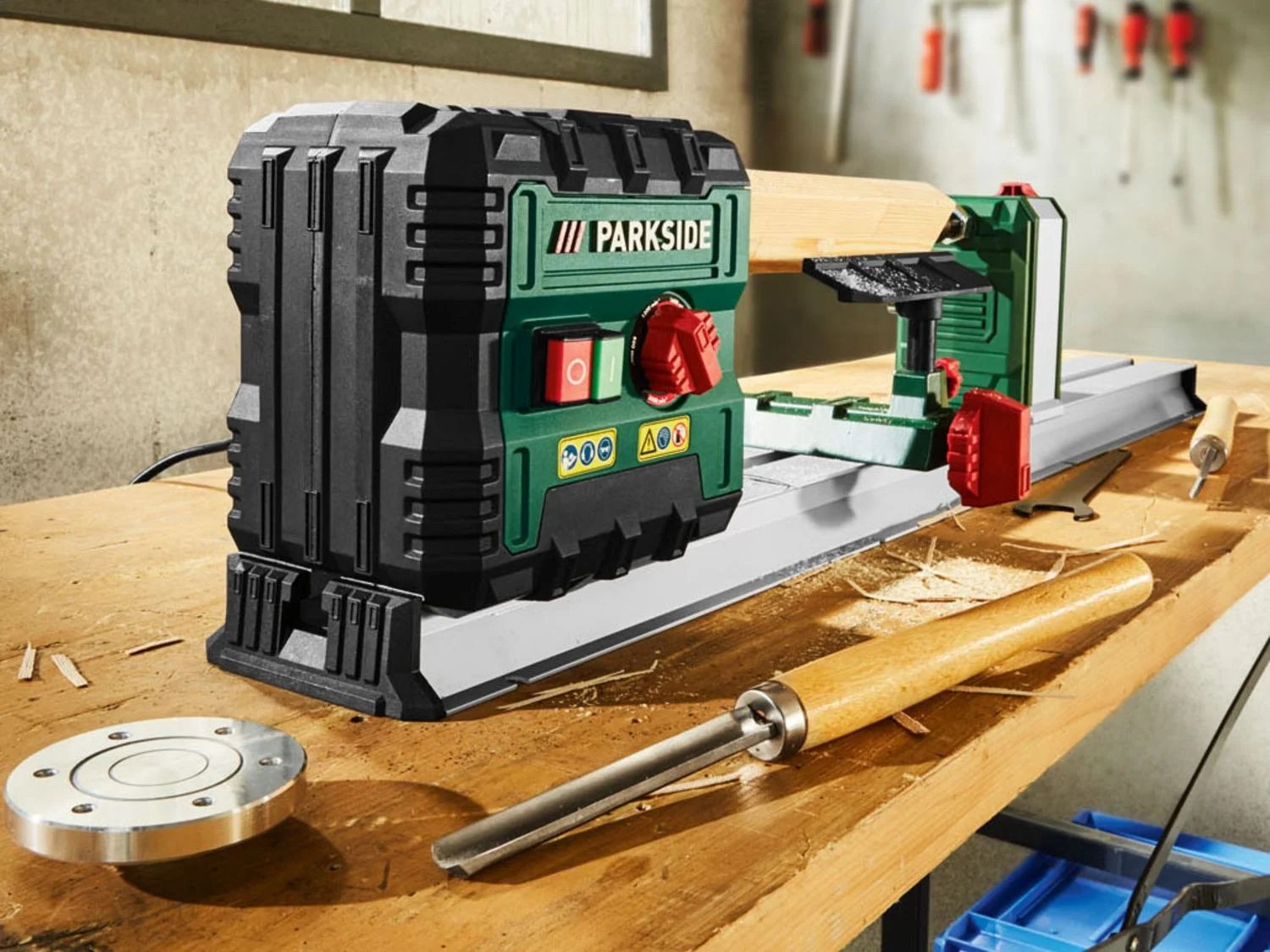 Electric Tools PARKSIDE PDM 600 A1 Woodturning Lathe Tekinimo Staklės