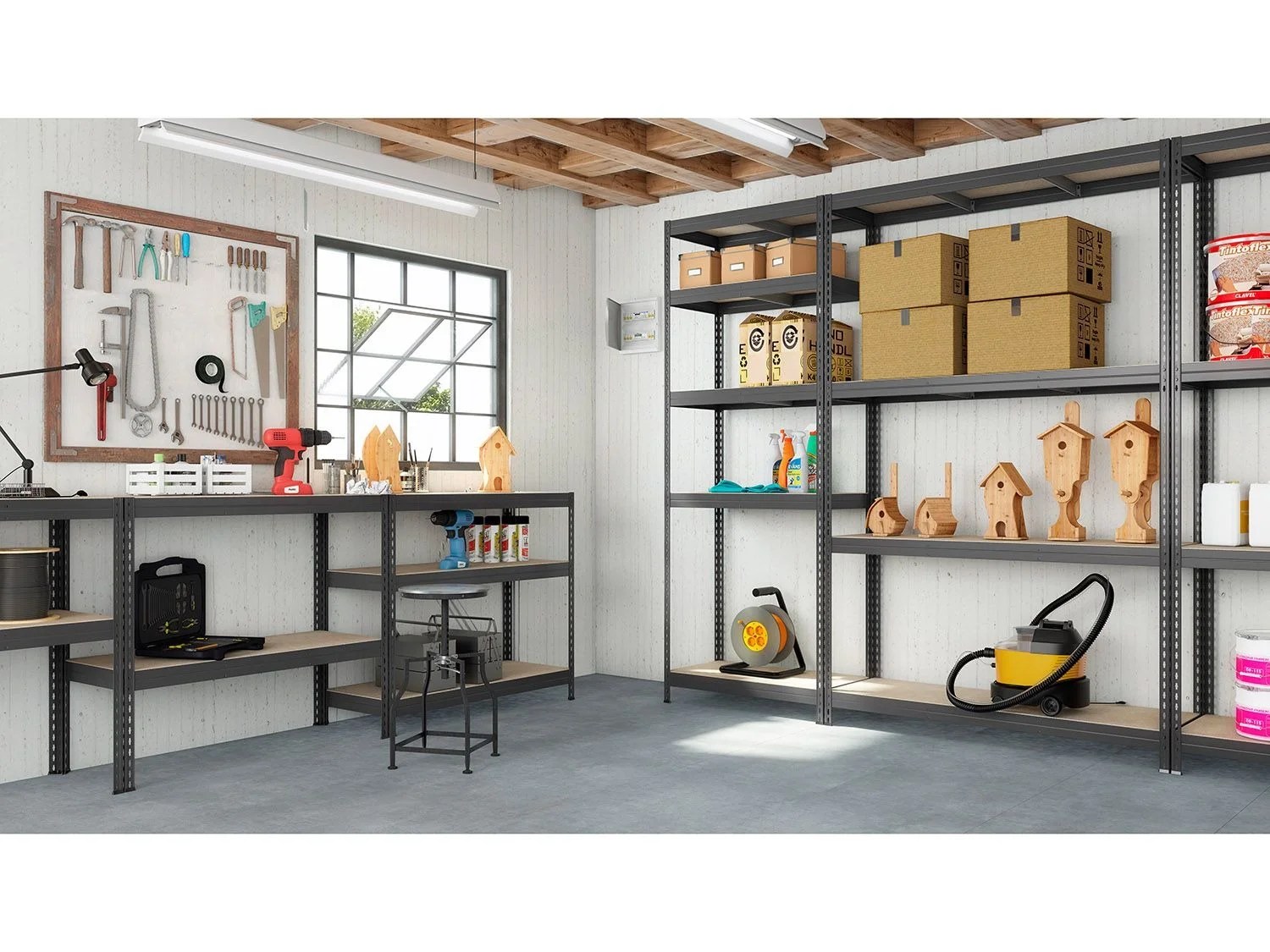 AR SHELVING Étagère en métal Lidl.be