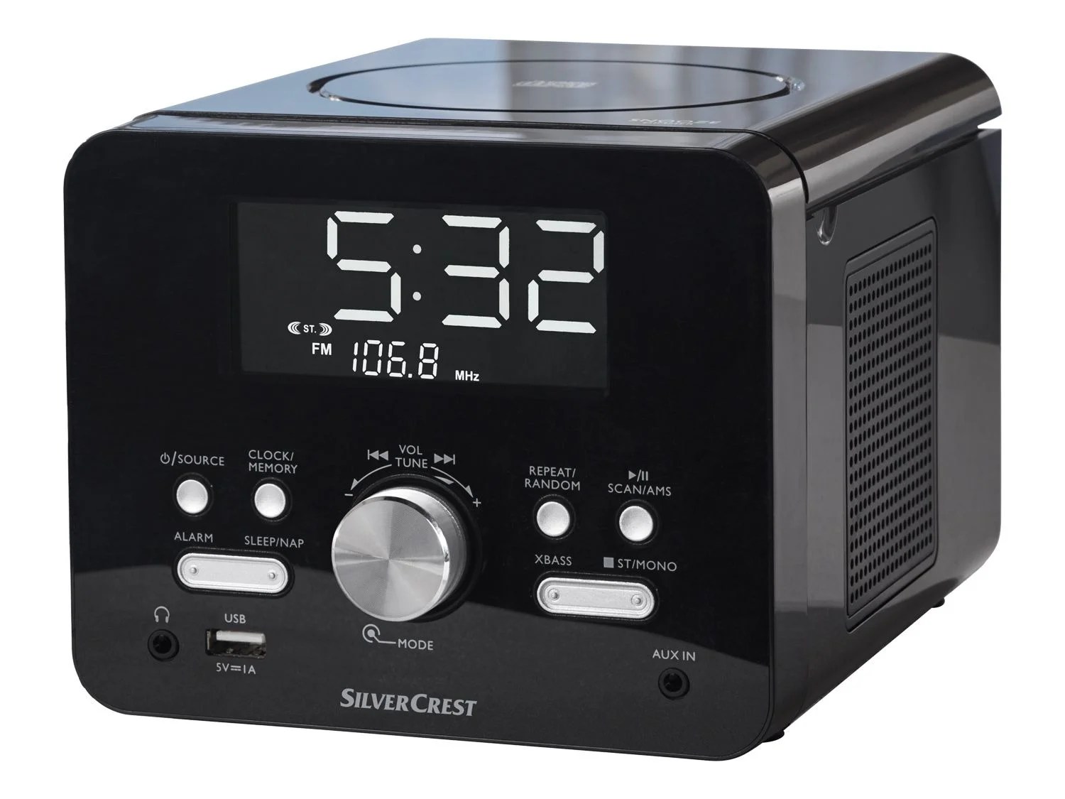 SILVERCREST® Radioréveil avec lecteur CD Lidl.be