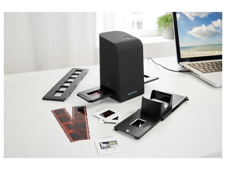 SILVERCREST® Scanner pour diapositives et négatifs