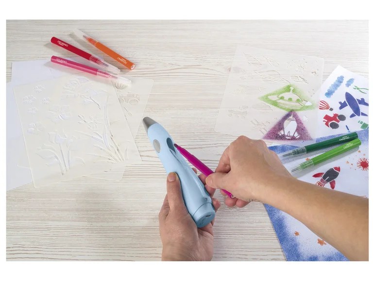 crelando® Airbrush starterset online kopen op Lidl.be