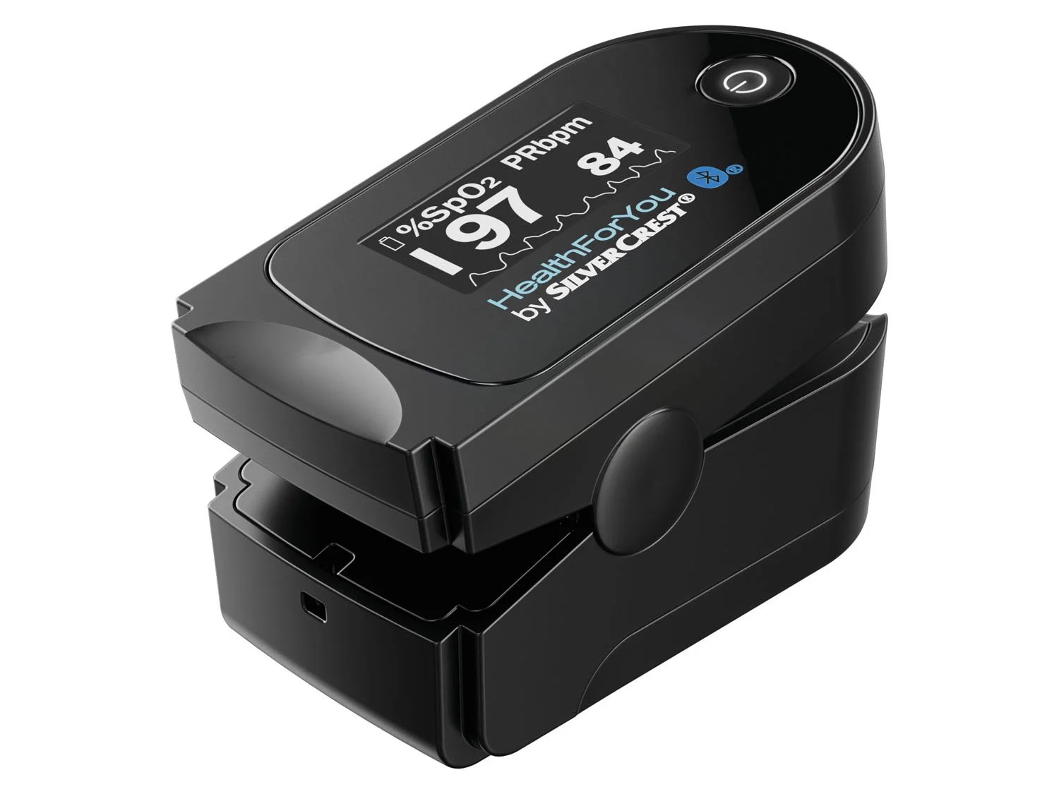 SILVERCREST® PERSONAL CARE Pulsoximeter, met Bluetooth…