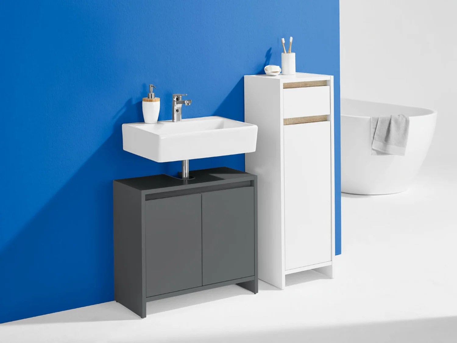 LIVARNO home Armoire à linge, 32 x 99 x 30 cm Lidl.be