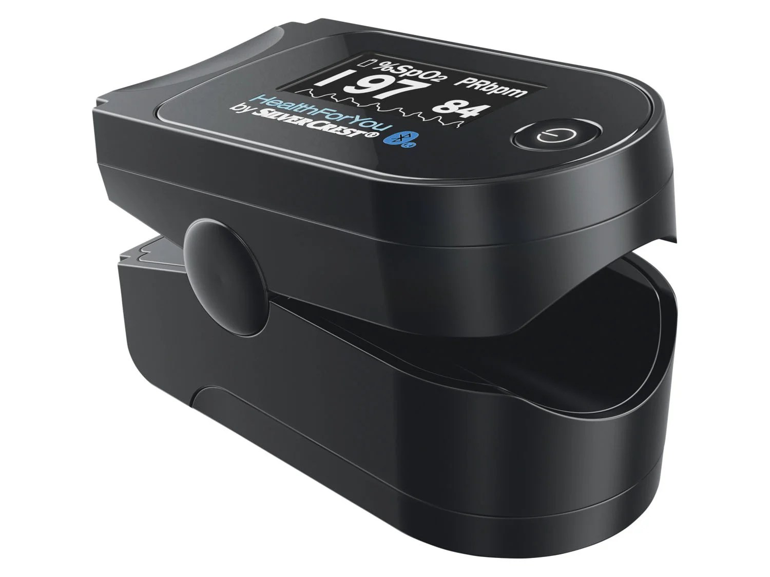 SILVERCREST® PERSONAL CARE Pulsoximeter, met Bluetooth…