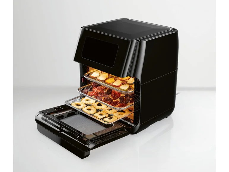 SILVERCREST® 9in1 airfryer, 1800 W, inhoud 1,9 L