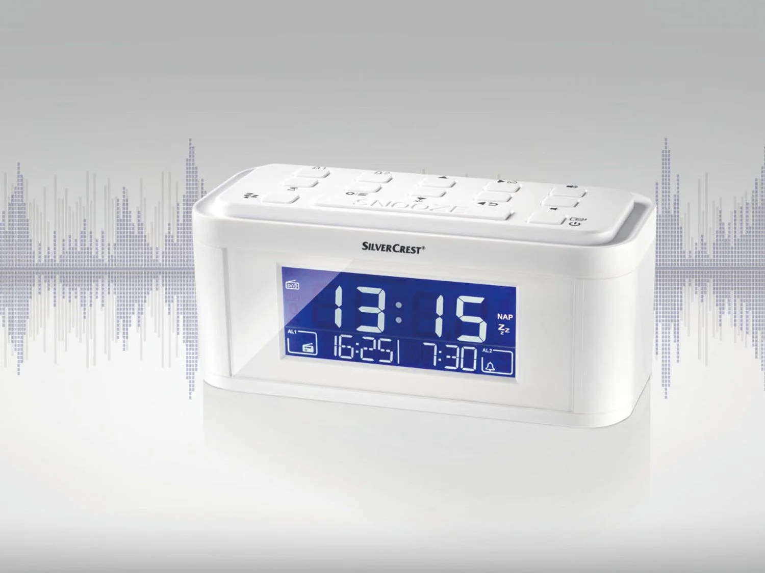 SILVERCREST® Radiobudík DAB+ Big Button SDR 50 A1