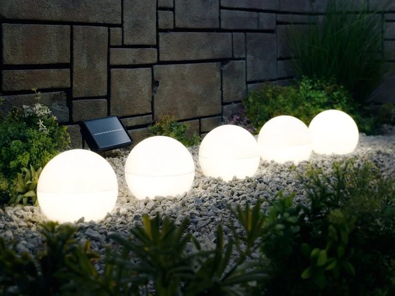 LIVARNO LUX LIVARNO LUX® Solar-Bodenlichterkette, mit