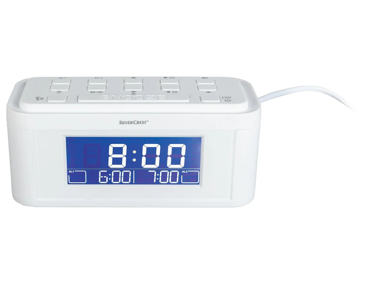SILVERCREST® SILVERCREST® Radiowecker » DAB + Big Butt…
