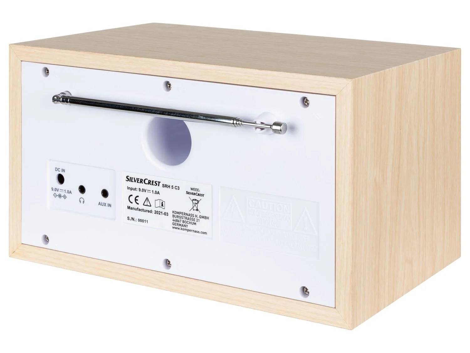 SILVERCREST® Radio DAB+ Bluetooth® »SRH 5 C3« LIDL