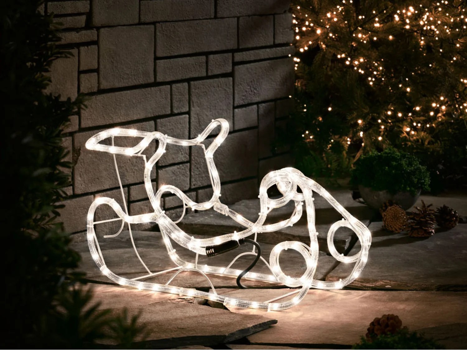 Livarno Home Led 3D Lichterschlauchfiguren, Für Innen …