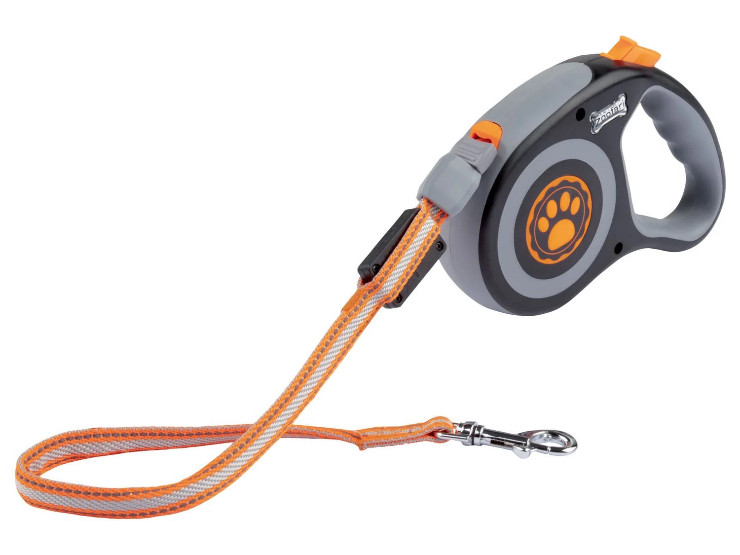 Zoofari Hundeleine mit Rückzugsmechanismus, mit LED