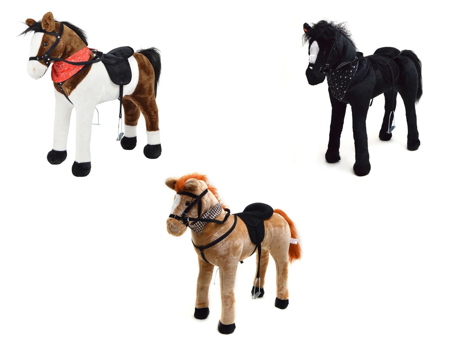 Angebot Lidl Pink Papaya Stehpferd, 75 cm, mit Sattel und