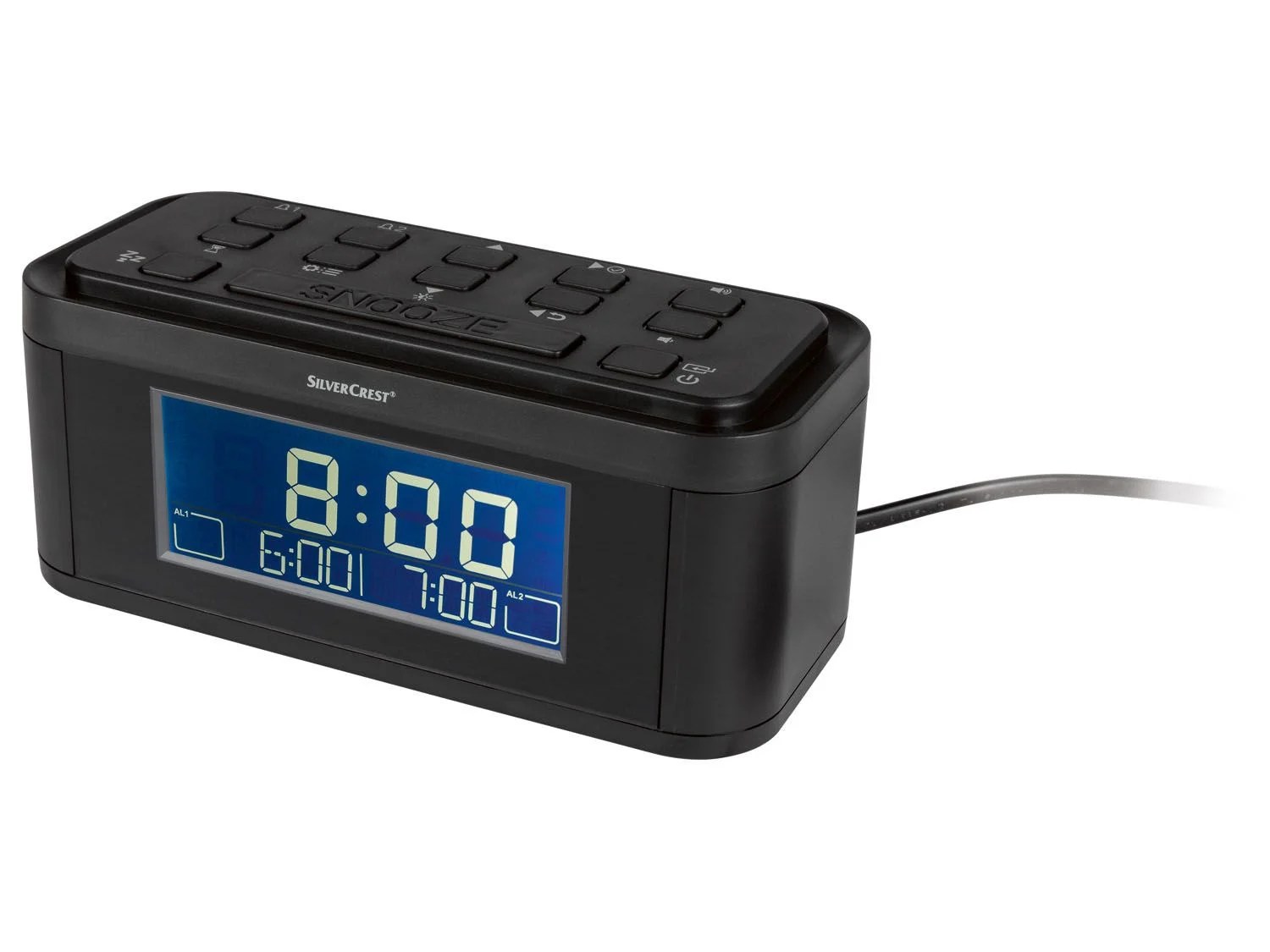 SILVERCREST® Radiowecker » DAB + Big Button SDR 50 A1«