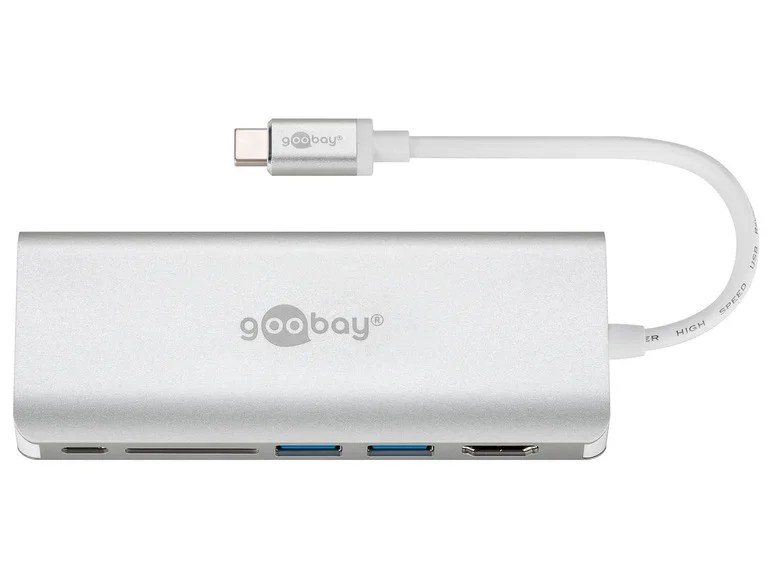 Goobay 6in1 USBC™MultiportAdapter, silber LIDL