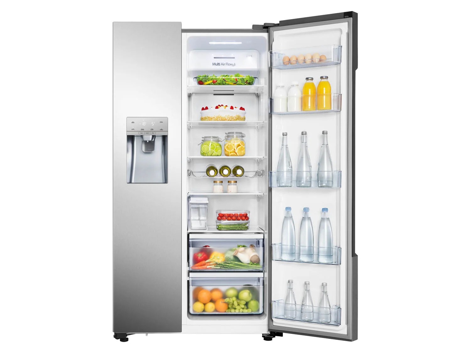 Hisense Side by Side Kühl Gefrierkombination RS694N4T…