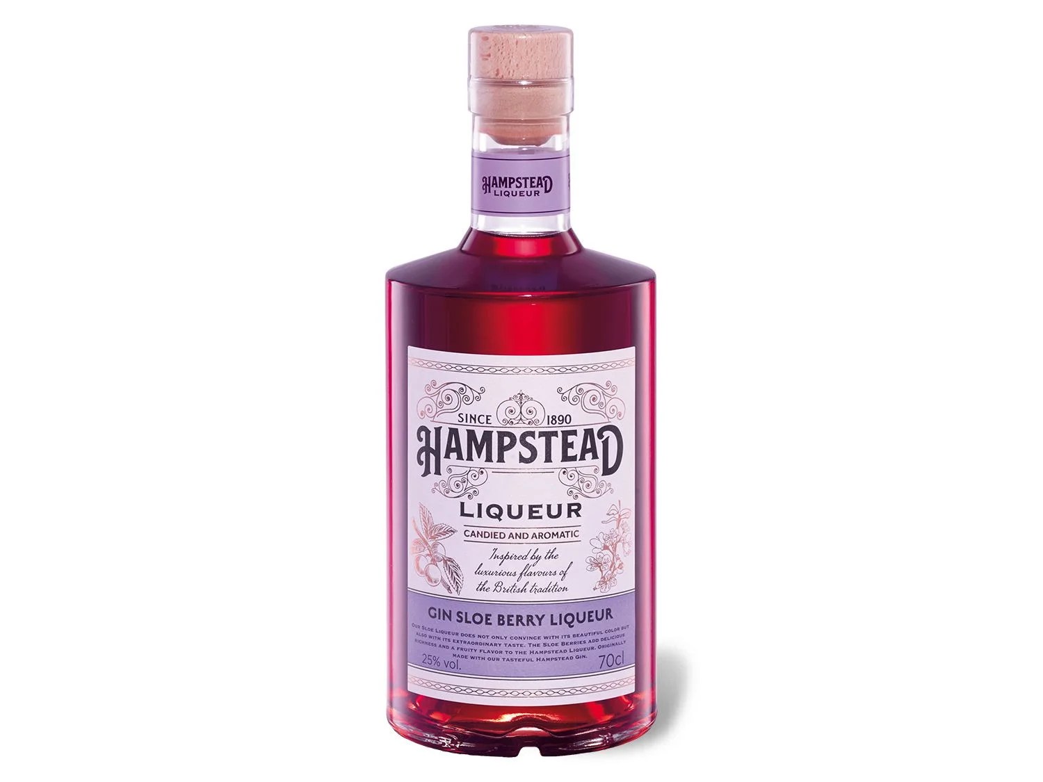 Hampstead Gin Likör Sloe Berry 25 Vol LIDL