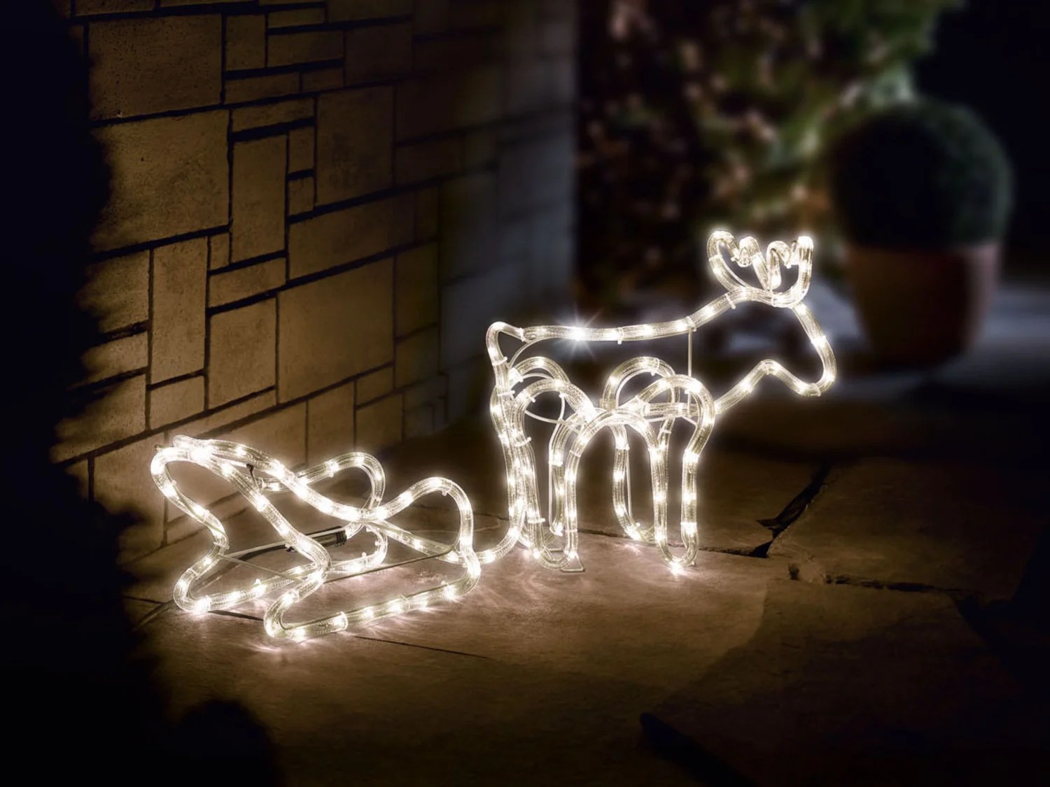 Livarno Home Led 3D Lichterschlauchfiguren, Für Innen …
